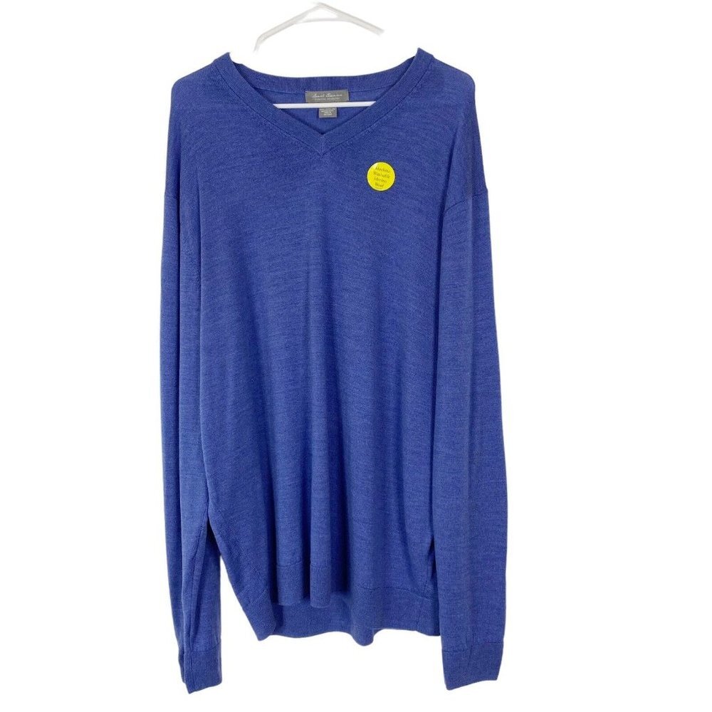 NEW Daniel Cremieux Merino Wool Sweater 2XL Blue